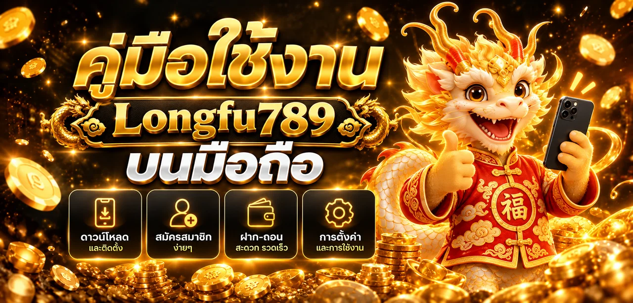 Longfu789 มือถือ คู่มือ iOS Android และการดูแลบัญชี